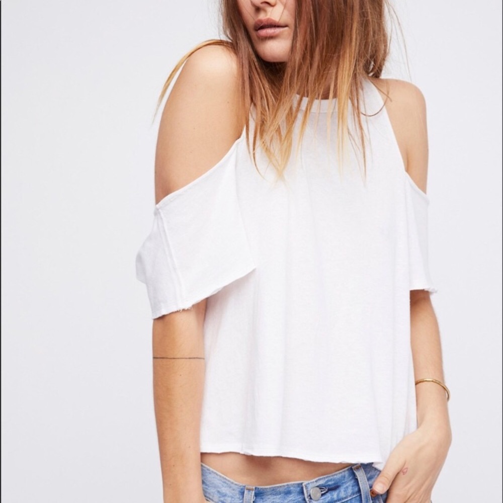 Free People Taraus Cold Shoulder Top